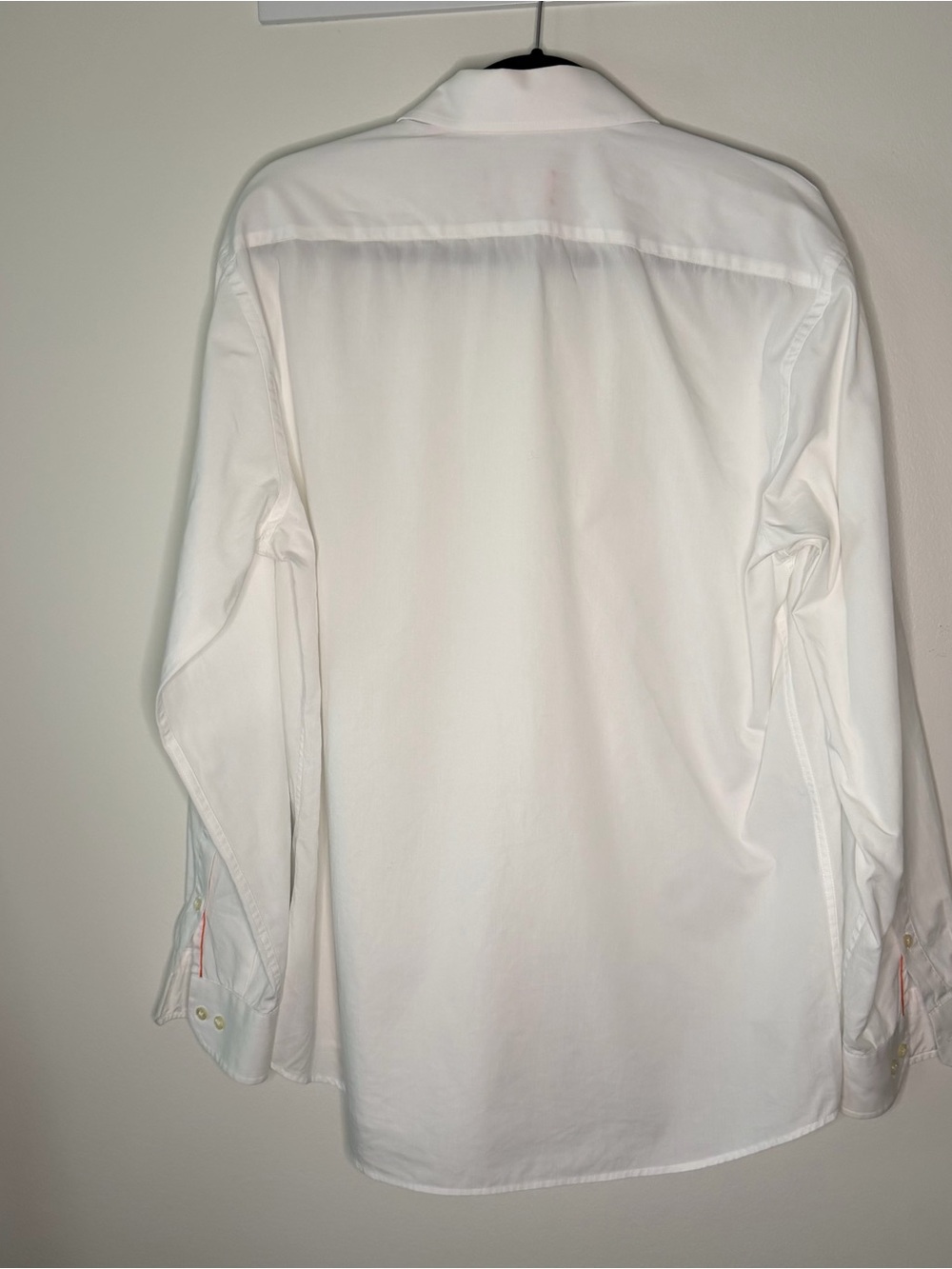 TALLIA Men's White Dress Shirt slim fit with Spread Collar, 16,5 - Picture 2 of 7